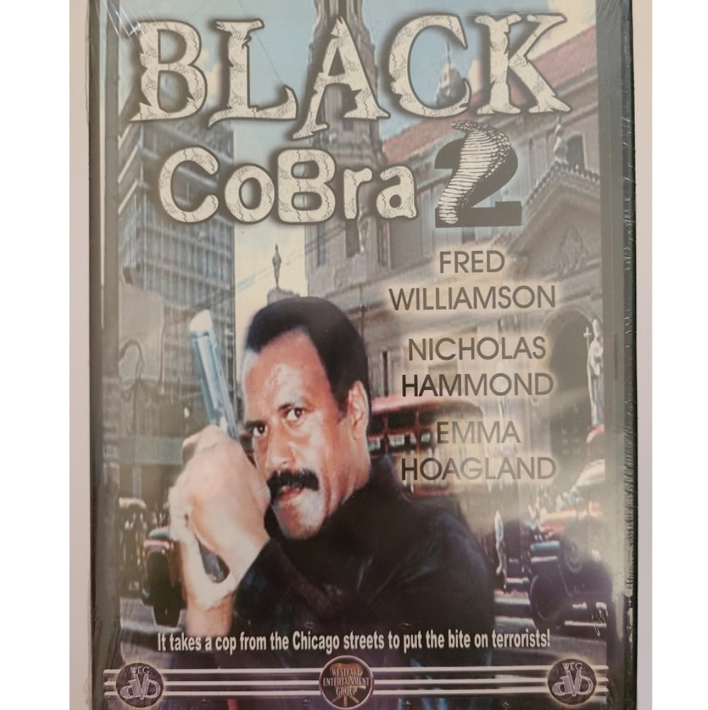 Black Cobra 2 Black and White DVD Brand New